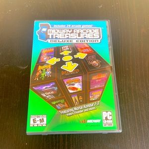 Midway Arcade Treasures: Deluxe Edition (PC, 2006) 3 Disks With Manual TESTED